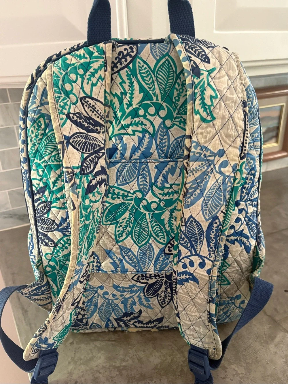 Vera Bradley Campus Tech Backpack Santiago 18198-G57 Retired